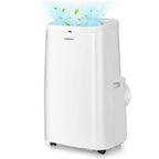 12000 BTU 3-in-1 Portable Air Conditioner Air Cooler Fan Dehumidifier with Remote Control & Touch Panel, 3 Speeds