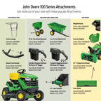 John Deere S100 42-in Riding Lawn Mower �C 17.5-HP Gas Hydrostatic Drive