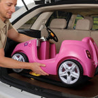 Step2 Whisper Ride II Ride On Push Toy Car, Pink �C Ride On Car with Included Seat Belt, Easy Storage and Transport, Makes a Great Stroller Alternative