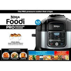 Ninja® Foodi® 10 in 1 6.5 Quart Pro Pressure Cooker Air Fryer Multicooker, Stainless, OS300: Home & Kitchen