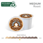 The Original Donut Shop Decaf Medium Roast K-Cup Pods, 96 Count �?Compatible with Keurig, Kosher Certified, Recyclable