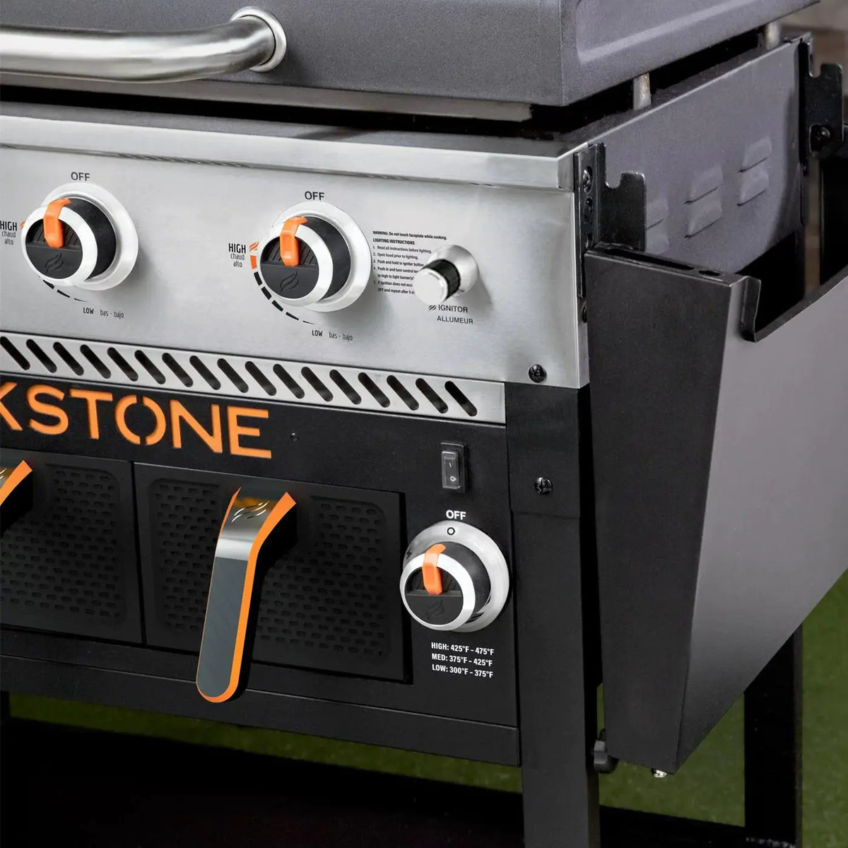 ??Clearance Sale??Blackstone 2-Burner 28" Griddle with Electric Air Fryer and Hood