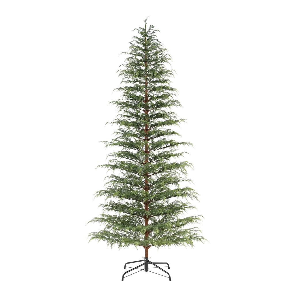 My Texas House 7.5 ft Pre-Lit Cypress Artificial Christmas Tree with 500 Twinkle LED Lights and Stand
