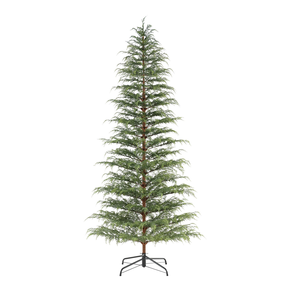 My Texas House 7.5 ft Pre-Lit Cypress Artificial Christmas Tree with 500 Twinkle LED Lights and Stand
