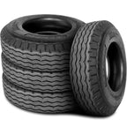 Pair of 2 (TWO) New Zeemax Highway ST 8 - 14.5 Load G (14 Ply) Heavy Duty Trailer Tires