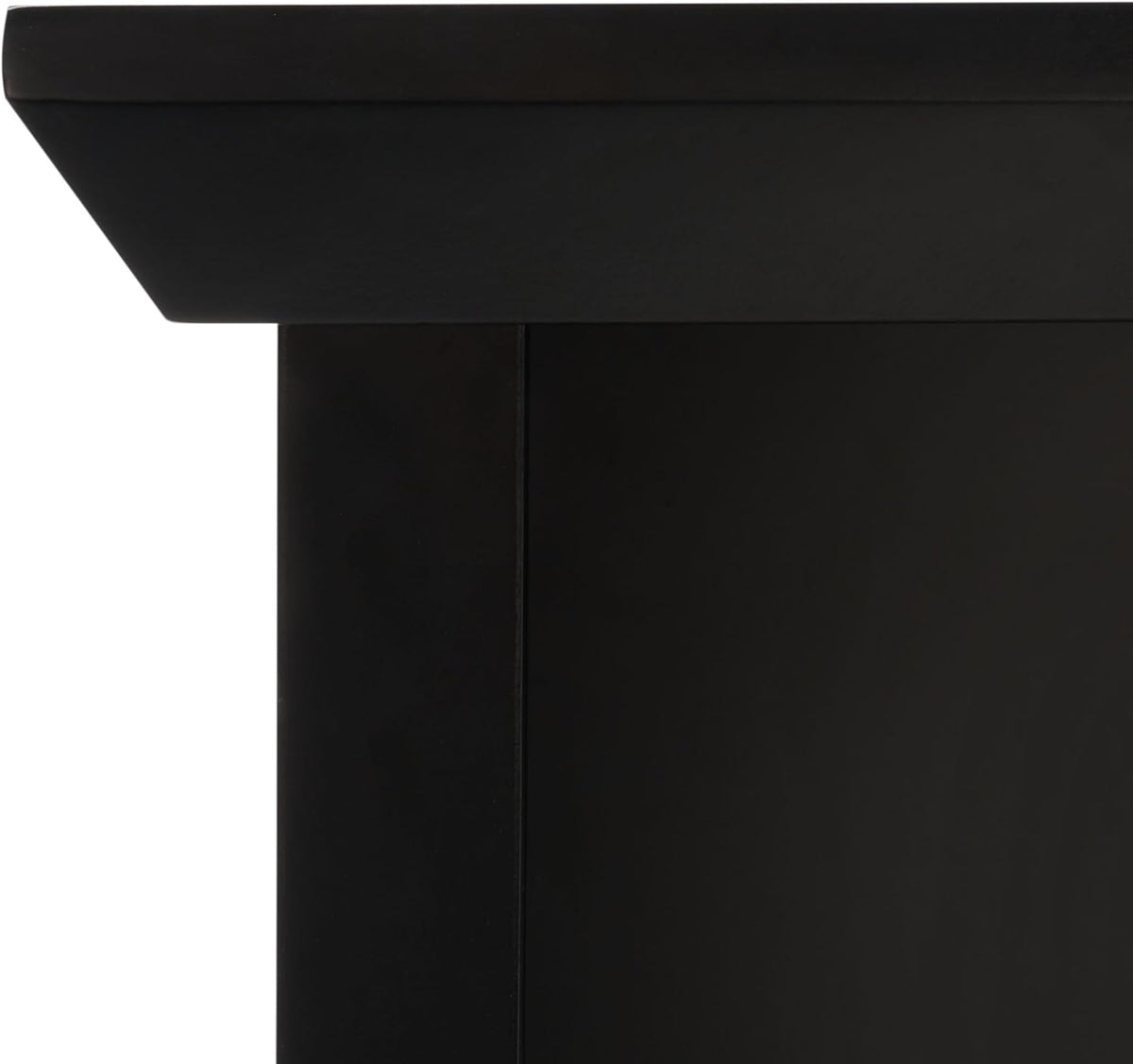 SAFAVIEH Home Collection Surrey Farmhouse Black 6-Shelf 2-Hook Bottom Storage Hall Tree (Fully Assembled)