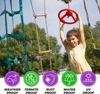 Trailblaze Ninja Warrior Obstacle Course for Kids Outside