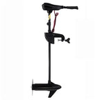 Electric Trolling Motor 8 Speed Boat Fishing Motor with Telescoping Handle, Transom Mount 36" Shaft for Freshwater Saltwater Use