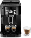 De'Longhi Magnifica S ECAM12.122.B, Automatic Coffee Machine, Manual Adjustable Milk Frother, Bean to Cup Espresso Machine, 4 One-Touch Recipes, Temperature Control, 2 Espresso at Once, Black