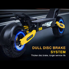 Off Road Electric Scooter for Adults, 1200W Motor Fast E Scooter, Up to 28MPH Top Speed & 20Miles Long Range, 11" Off-Road Tires, 330lbs MAX Load, Foldable