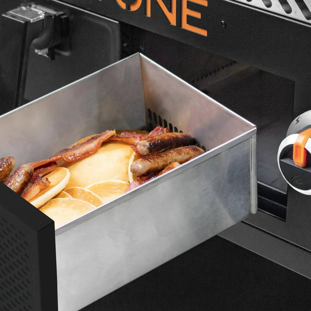 ??Clearance Sale??Blackstone 2-Burner 28" Griddle with Electric Air Fryer and Hood