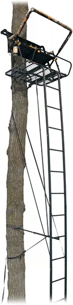 MUDDY Nexus XTL Ladder Tree Stand, 20ft, 500lb Capacity, 2-Person