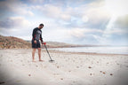 Minelab Vanquish 440 Multi-Frequency Pinpointing Metal Detector for Adults with V10 10"x7" Double-D Waterproof Coil (4 Detect Modes  Wired Headphones & Rain Cover Included)
