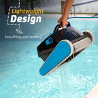 Dolphin Nautilus CC Robotic Pool Vacuum Cleaner All Pools up to 33 FT - Wall Climbing Scrubber Brush