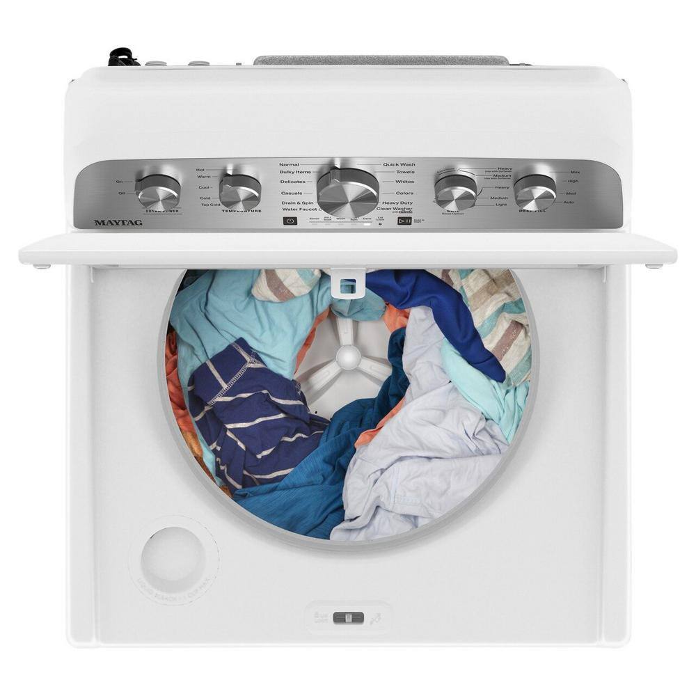 Maytag 4.8 cu. ft. Top Load Washer with Extra Power Boost, White �C MVW5430MW