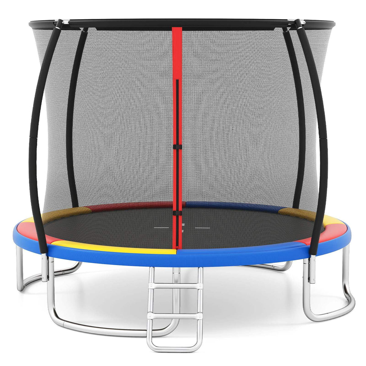 Heavy Duty Recreational Trampoline with Safety Enclosure Net