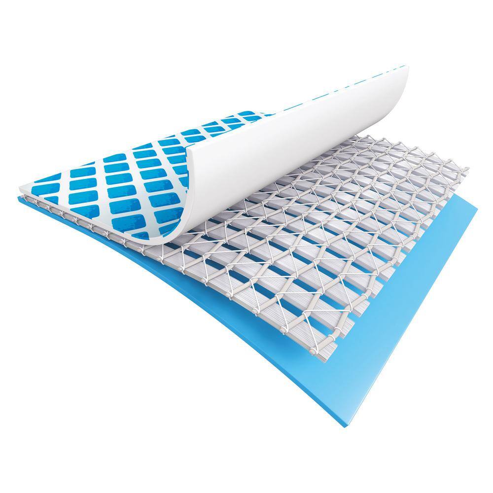 28271EH 8.5 ft. x 5.3 ft. x 2.13 ft. Rectangular Frame Above Ground Swimming Pool, Blue