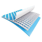 28271EH 8.5 ft. x 5.3 ft. x 2.13 ft. Rectangular Frame Above Ground Swimming Pool, Blue