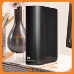 WD 4TB Elements Desktop Hard Drive HDD, USB 3.0, Compatible with PC, Mac, PS4 & Xbox