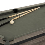 7�� 3-in-1 Combination Table Includes Billiards, Table Tennis, & Dining Table