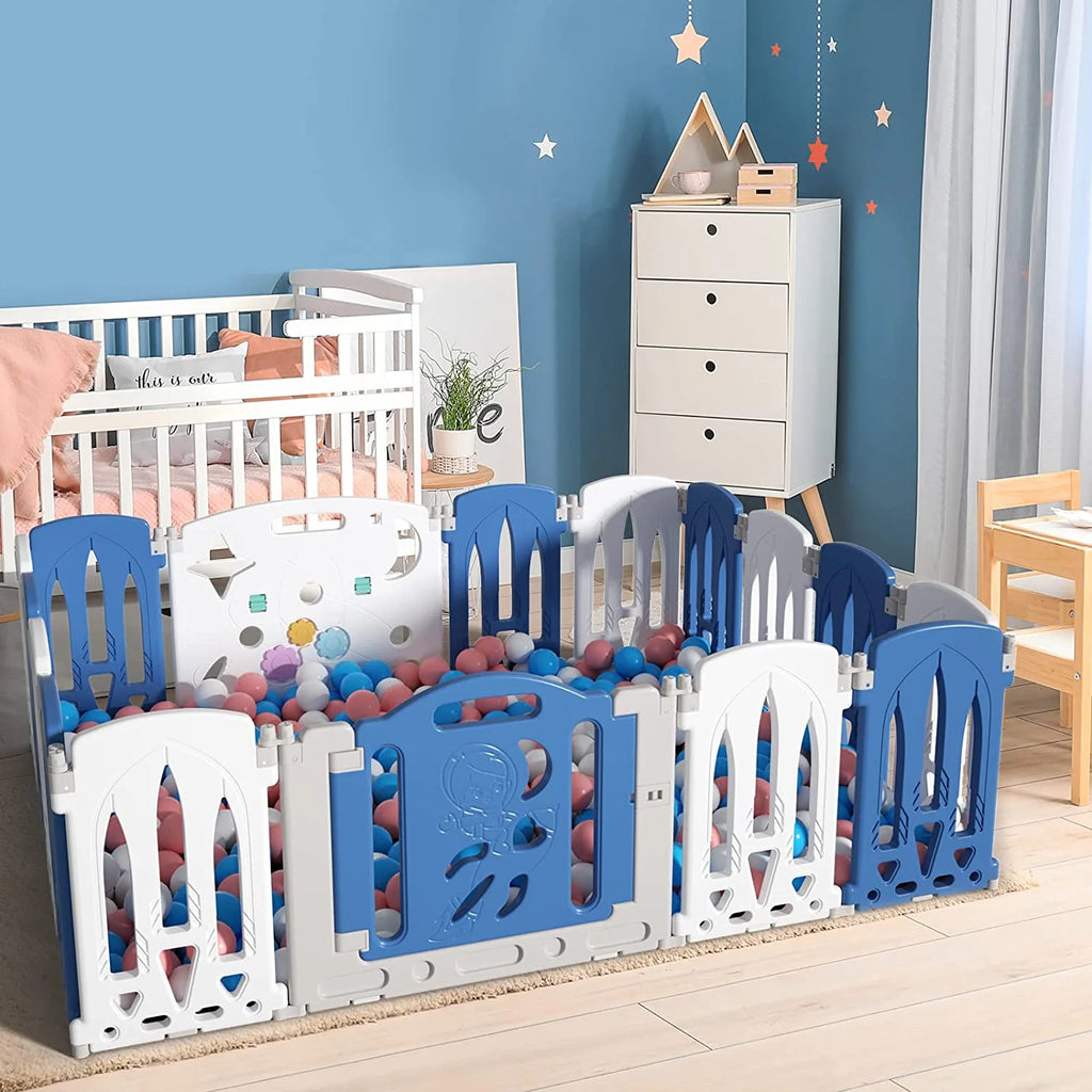 Baby Playpen Foldable Toddler Fence Room