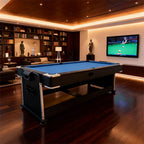 4 In 1 Multi-functional Game Table with Full Accessories for Home, MDF, 7Ft