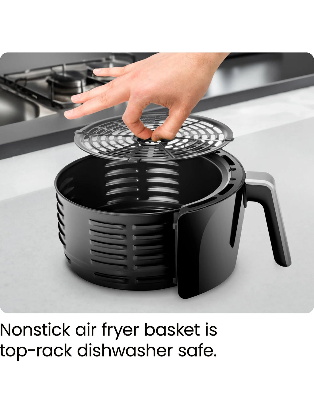 CHEFMAN Multifunctional Digital Air Fryer+ Rotisserie, Dehydrator, Convection Oven, 17 Touch Screen Presets Fry, Roast, Dehydrate, Bake, XL 10L Family Size, Auto Shutoff, Large Easy-View Window, Black