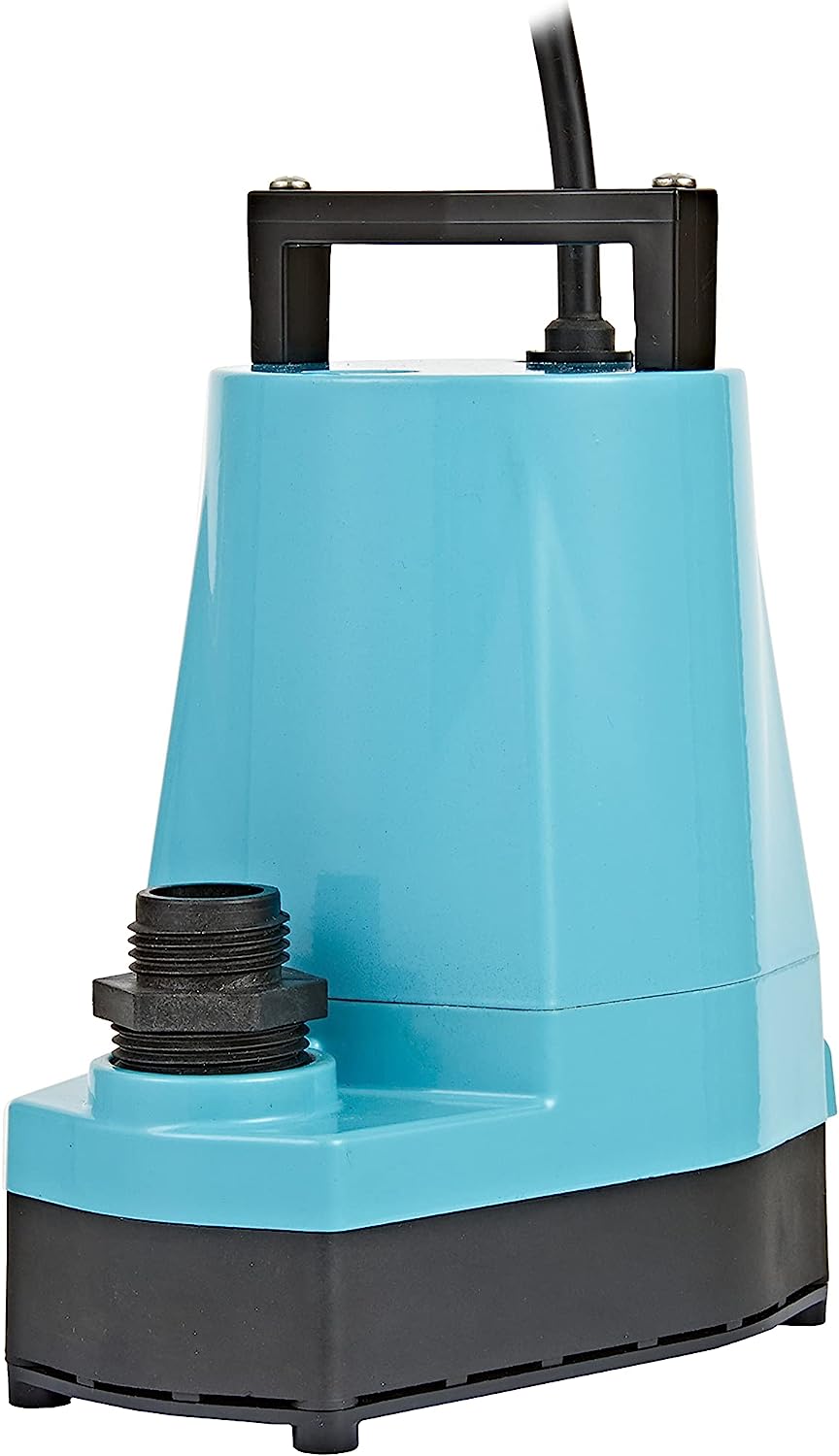 5-MSP 115-Volt 1/6 HP, 1200 GPH Aluminum Manual Utility Pump, 25-Ft. Cord, Blue, 505025