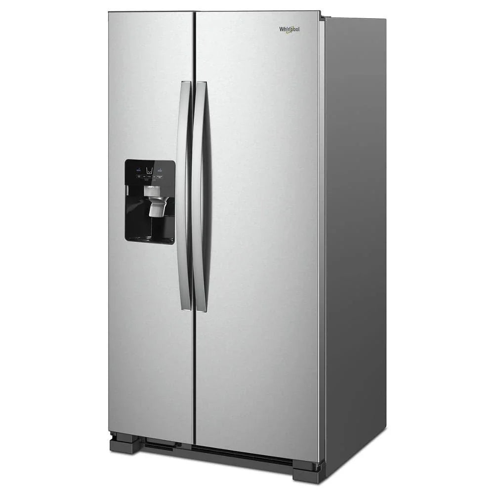 36-Inch Wide Side-By-Side Refrigerator - 24 Cu. ft. Stainless Steel