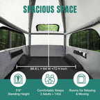 Truck Bed Tent 5.5ft-8ft Suitable for 2+1 People Family Inflatable Pickup Truck Tent