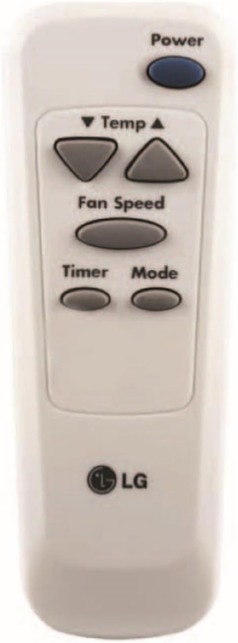 LG 10,000 BTU Through the Wall Air Conditioner, 115V, Cools up to 440 Sq. Ft. for Bedroom, Living Room, Apartment, with Remote, 3 Cool & Fan Speeds, Wall AC Unit, White