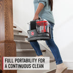 Hoover ONEPWR CleanSlate Cordless Portable Carpet + Upholstery Spot Cleaner Machine, Powerful Suction, Versatile Tools, Car and Auto Detailer, Pair with Hoover Spot & Upholstery Cleaner Solution