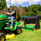 John Deere 42��� Tow-Behind Lawn Sweeper, 24 cu. ft. Capacity, Adjustable Brushes