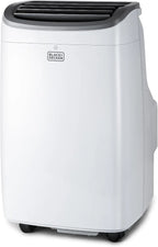 BLACK+DECKER 10,000 BTU Portable Air Conditioner for Rooms up to 450 Sq. Ft. with Remote – White
