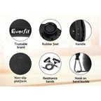 Everfit Home Fitness Vibration Machine Platform Black