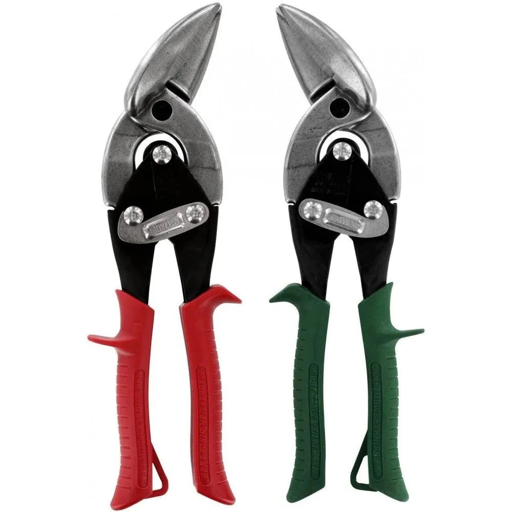 MIDWEST HVAC Tool Kit �?9 Piece Set Includes Aviation Snips with Metalworking Tools & Bag �?MWT-HVACKIT03