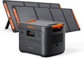 Jackery HomePower 3000 Portable Station with 2X 200W Panels  3600W (7200W Surge)  3072Wh LFP Battery  USB-A/C  Home Backup  RV & Emergencies  Grey