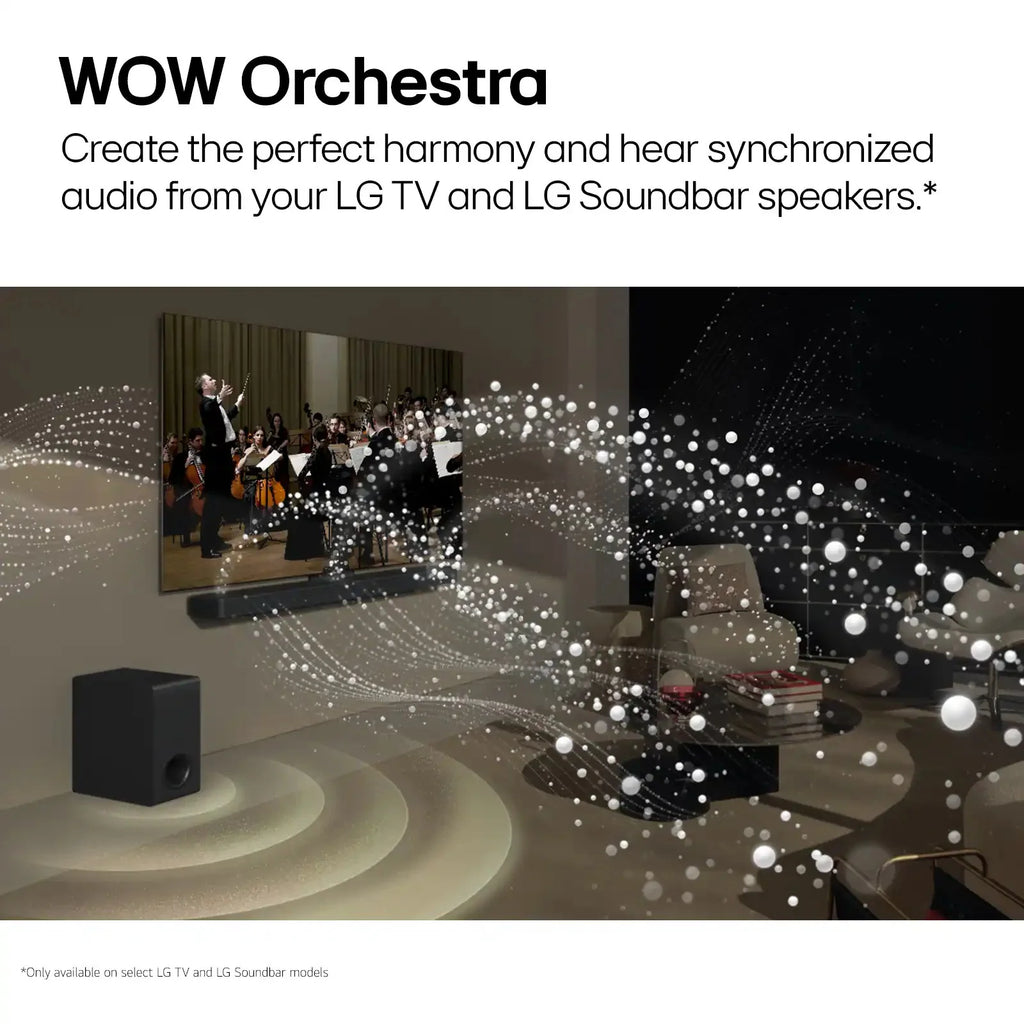 LG �C 5.1.1-Channel S70TR Home Theater Soundbar with Wireless Subwoofer and Rear Speakers, Dolby Atmos, WOW Orchestra �C Black