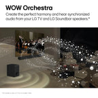 LG �C 5.1.1-Channel S70TR Home Theater Soundbar with Wireless Subwoofer and Rear Speakers, Dolby Atmos, WOW Orchestra �C Black