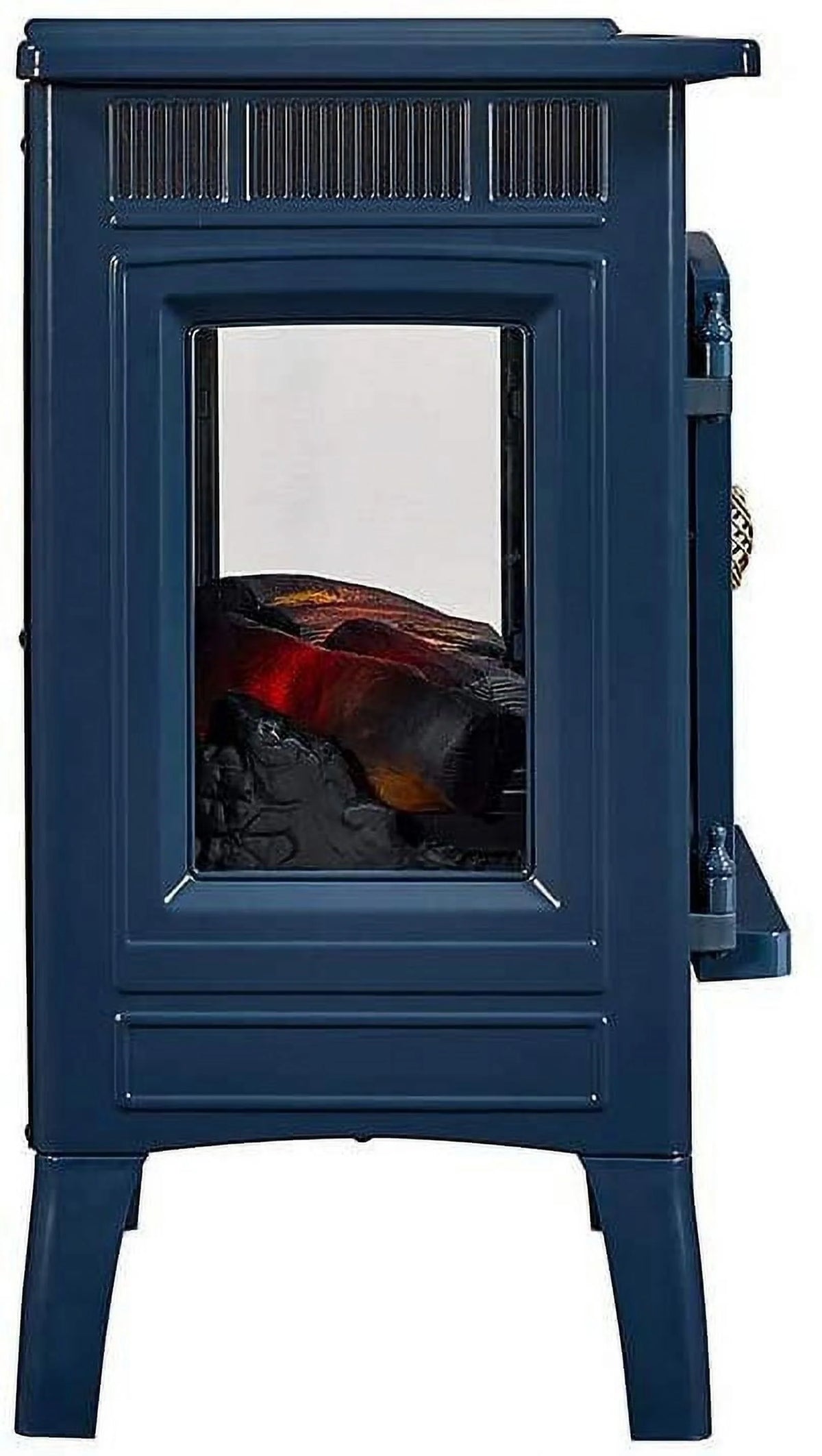 Duraflame 3D 24 W x 23.4 H x 12.9 D 34.1lb Infrared Electric Fireplace Stove - Cream