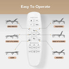 ASONLY Adjustable Bed Frame Queen with Massage