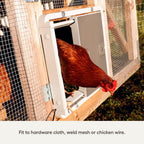 Omlet Smart Automatic Chicken Coop Door Opener | Wi-Fi Enabled | Programmable with App | Operated by Light Sensor or Timer | Easy to Install | Mains or Battery Powered | Built-in Safety Sensors Grey