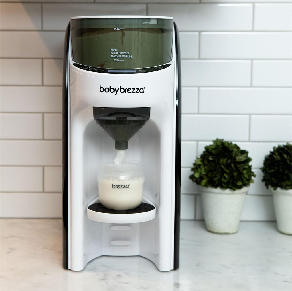 Baby Brezza Formula Pro Advanced Dispenser, Automatic Warm Formula Maker, BPA-Free, White