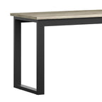 Apex Desk and File Cabinet, Weathered Oak