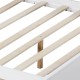 Twin/Full Size Wooden Daybed with 3 Drawers with Storage Shelves