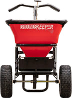 Multi-Purpose Walk Behind Push Spreader 3039632R Grounds Keeper, 100 Pound Capacity, Multi Use Tool for Grass Seed, Salt, De-Icer, Fertilizer and Seeds