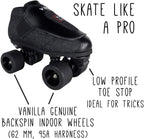 Junior Stealth Jam Skates for Men and Women - Indoor Unisex Roller Skates
