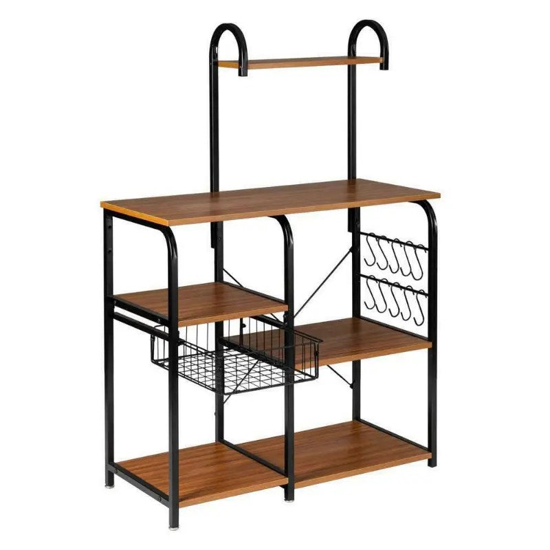 Premium Kitchen Microwave Storage Cart Stand 35.5′′