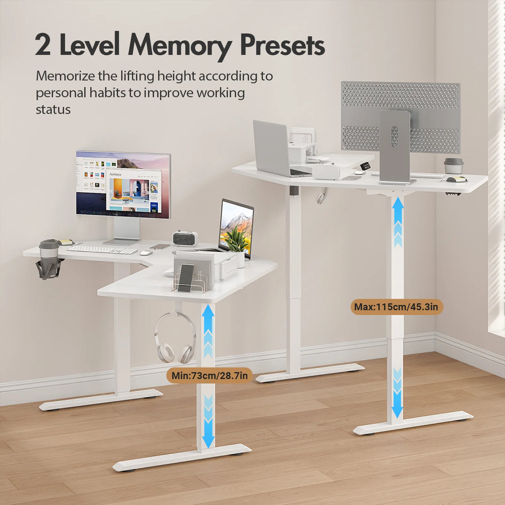 Electric Standing Desk L Shaped