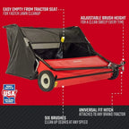 CRAFTSMAN CMXGZBF7124546 52 Tow Lawn Sweeper, Black